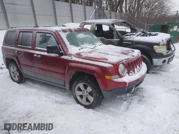 2014 Jeep Patriot Limited with VIN 1C4NJRCB1ED728821, listed as a IAAI auction lot 41241749 with 122,967 mi miles and . Bid and sale history available at DreamBid. Image 1.