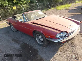 1988 Jaguar XJ with VIN SAJNV5847JC145369, listed as a IAAI auction lot 42813624 with 78,537 mi miles and . Bid and sale history available at DreamBid. Image 1.