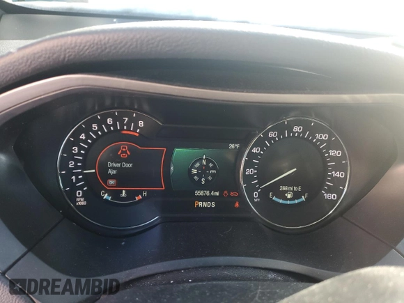 2019 Lincoln MKZ Reserve II with VIN 3LN6L5F96KR606972, listed as a Copart auction lot 42345565 with 55,876 mi miles and Salvage title. Bid and sale history available at DreamBid. Image 9.
