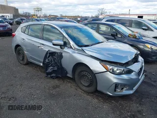 2017 Subaru Impreza with VIN 4S3GTAA62H3732459, listed as a IAAI auction lot 41229807 with 75,093 mi miles. Bid and sale history available at carsss.com. Image 1.