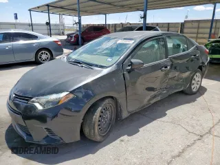 2016 Toyota Corolla L with VIN 5YFBURHE0GP557847, listed as a Copart auction lot 59598665 with 116,952 mi miles and Salvage title. Bid and sale history available at DreamBid. Image 1.