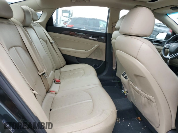 2018 Hyundai Sonata SEL with VIN 5NPE34AF5JH676066, listed as a Copart auction lot 52323454 with 77,222 mi miles and Salvage Title. Bid and sale history available at DreamBid. Image 10.