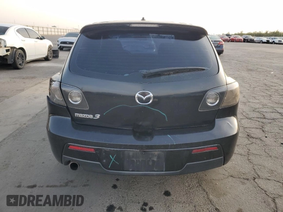 2007 Mazda 3 S Sport with VIN JM1BK144471716507, listed as a Copart auction lot 79550964 with 177,237 mi miles and Salvage Title. Bid and sale history available at DreamBid. Image 6.