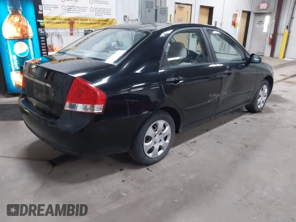 2008 Kia Spectra EX with VIN KNAFE121X85528311, listed as a IAAI auction lot 42279299 with 123,965 mi miles and . Bid and sale history available at DreamBid. Image 4.