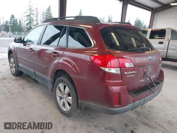 2011 Subaru Outback with VIN 4S4BRDAC3B2425715, listed as a IAAI auction lot 41901341 with 224,022 mi miles and . Bid and sale history available at DreamBid. Image 3.