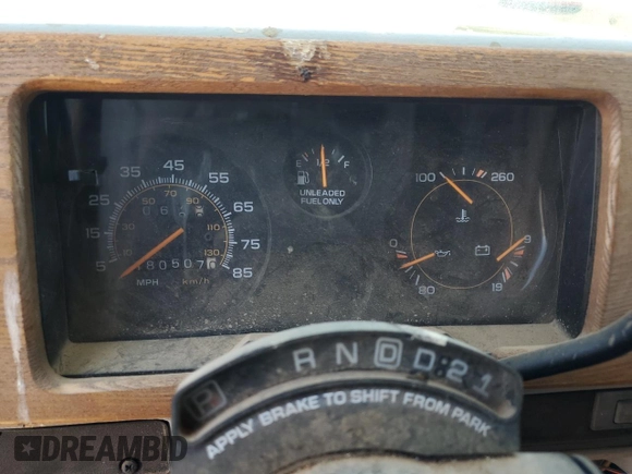1994 Chevrolet Chevy Van z VIN 1GBEG25K9RF176079, wystawiony jako Copart lot #65824634 z przebiegiem 180 507 mil mil oraz Czysty tytuł • Clean title. Historia ofert i sprzedaży dostępna na DreamBid. Obrazek 9.