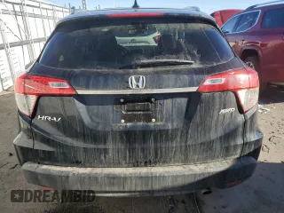 2019 Honda HR-V EX-L with VIN 3CZRU6H72KM721883, listed as a Copart auction lot 43215435 with 46,670 mi miles and Salvage Title. Bid and sale history available at carsss.com. Image 6.