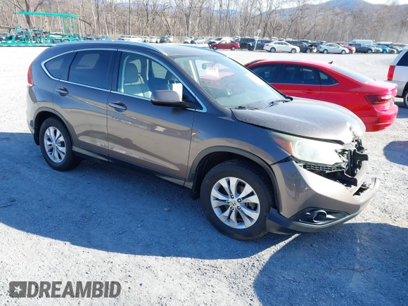 2014 Honda CR-V EX-L with VIN 2HKRM4H79EH684688, listed as a IAAI auction lot 41785089 with 106,951 mi miles. Bid and sale history available at carsss.com. Image 1.