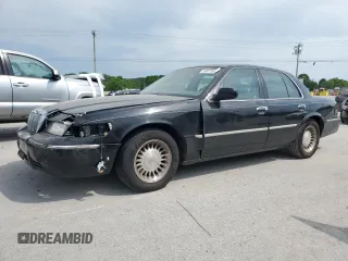 2002 Mercury Grand Marquis LS Premium z VIN 2MEFM75W52X636064, wystawiony jako Copart lot #55072835 z przebiegiem 158 920 mil mil oraz Szkody całkowita. Historia ofert i sprzedaży dostępna na DreamBid. Obrazek 1.