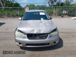 2003 Lexus IS 300 with VIN JTHBD192730074509, listed as a IAAI auction lot 42049035 with 296,596 mi miles. Bid and sale history available at carsss.com. Image 12.