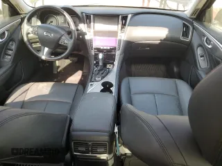 2015 Infiniti Q50 Premium with VIN JN1BV7AP0FM356550, listed as a Copart auction lot 45725045 with 27,725 mi miles and Salvage Title. Bid and sale history available at carsss.com. Image 8.