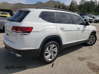 2023 Volkswagen Atlas SE with VIN 1V2KR2CAXPC526268, listed as a Copart auction lot 48411415 with 19,075 mi miles and Salvage title. Bid and sale history available at DreamBid. Image 3.