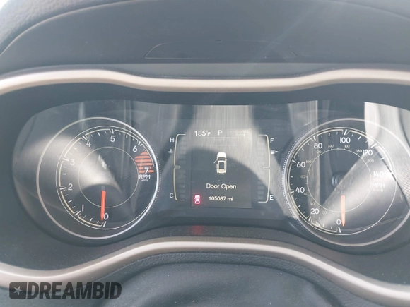 2017 Jeep Cherokee Latitude with VIN 1C4PJLCB1HW596240, listed as a IAAI auction lot 42092862 with 105,087 mi miles and . Bid and sale history available at DreamBid. Image 7.