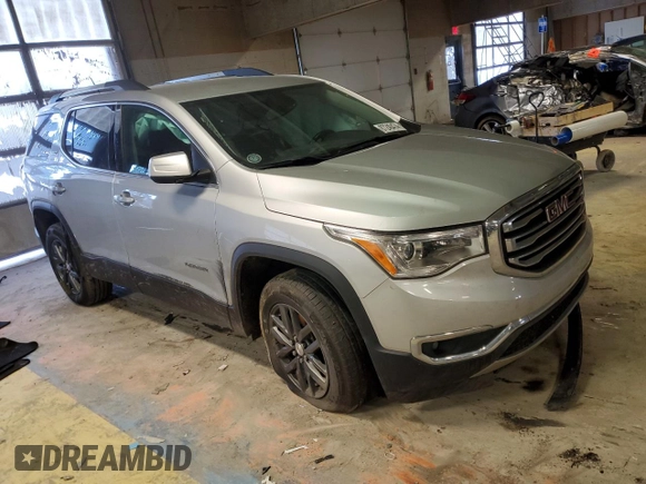2018 GMC Acadia SLT with VIN 1GKKNMLA3JZ239310, listed as a Copart auction lot 87240474 with 178,409 mi miles and Salvage Title. Bid and sale history available at DreamBid. Image 4.
