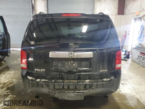 2014 Honda Pilot EX-L with VIN 5FNYF4H57EB041923, listed as a Copart auction lot 44611395 with 191,863 mi miles and Salvage Title. Bid and sale history available at DreamBid. Image 6.