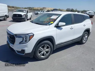 2023 GMC Terrain SLE with VIN 3GKALMEG0PL211094, listed as a IAAI auction lot 41607695 with 97,073 mi miles. Bid and sale history available at carsss.com. Image 18.