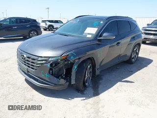 2023 Hyundai Tucson Limited with VIN 5NMJE3AE7PH202376, listed as a IAAI auction lot 42302364 with 55,696 mi miles and . Bid and sale history available at DreamBid. Image 6.