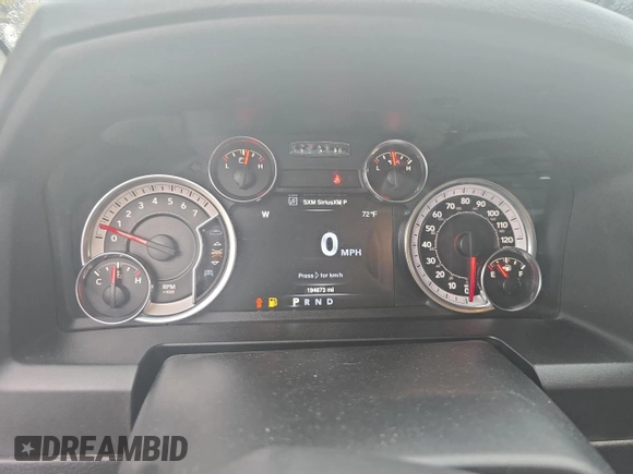 2021 Ram 1500 with VIN 3C6JR7EGXMG518313, listed as a Copart auction lot 61661925 with 194,873 mi miles and Clean title. Bid and sale history available at DreamBid. Image 8.