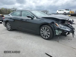 2019 Lexus ES with VIN 58ABZ1B12KU007851, listed as a Copart auction lot 51161375 with 49,757 mi miles and Salvage Title. Bid and sale history available at carsss.com. Image 4.