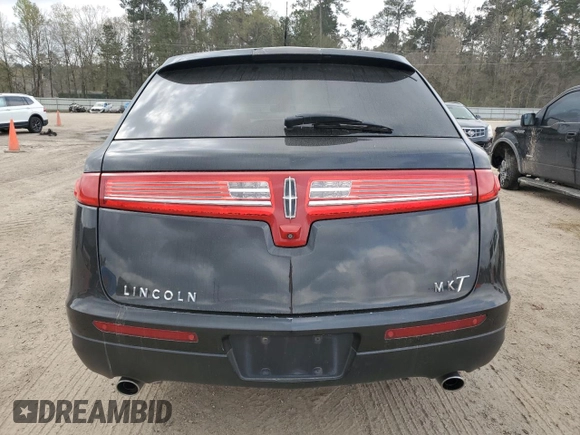 2014 Lincoln MKT with VIN 2LMHJ5FKXEBL53440, listed as a Copart auction lot 49063455 with 207,928 mi miles and Salvage Title. Bid and sale history available at DreamBid. Image 6.