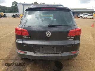 2014 Volkswagen Tiguan SEL with VIN WVGAV3AX5EW558929, listed as a Copart auction lot 71004684 with 125,628 mi miles and Clean title. Bid and sale history available at DreamBid. Image 6.