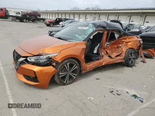 2022 Nissan Sentra SR z VIN 3N1AB8DV4NY222656, wystawiony jako Copart lot #53302745 z przebiegiem 46 421 mil mil oraz Szkoda całkowita • Salvage title. Historia ofert i sprzedaży dostępna na DreamBid. Obrazek 1.