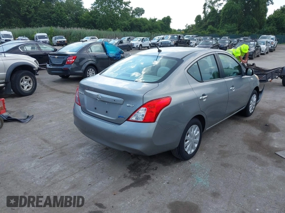 2012 Nissan Versa SV with VIN 3N1CN7AP7CL819956, listed as a IAAI auction lot 42578855 with 57,245 mi miles and . Bid and sale history available at DreamBid. Image 4.