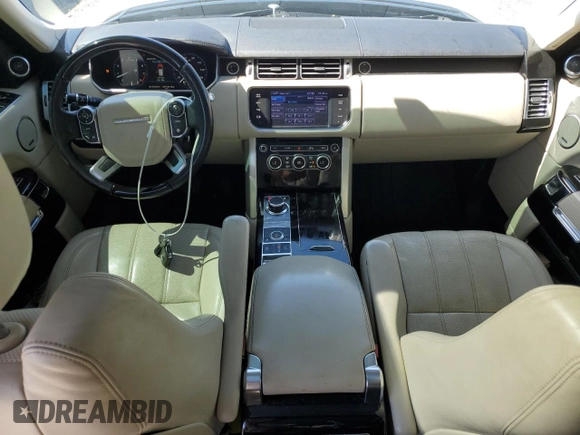 2013 Land Rover Range Rover HSE z VIN SALGS2DF2DA101021, wystawiony jako Copart lot #49463395 z przebiegiem 207 106 mil mil oraz Szkoda całkowita • Salvage title. Historia ofert i sprzedaży dostępna na DreamBid. Obrazek 8.