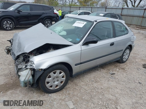 2000 Honda Civic DX z VIN 2HGEJ644XYH104197, wystawiony jako IAAI lot #42005938 z przebiegiem 125 321 mil mil oraz . Historia ofert i sprzedaży dostępna na DreamBid. Obrazek 2.