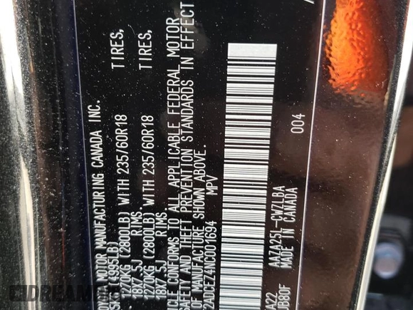 2022 Lexus NX 250 with VIN 2T2ADCEZ4NC001694, listed as a Copart auction lot 59778163 with 10,277 mi miles and . Bid and sale history available at DreamBid. Image 13.