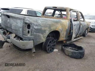 2023 Ram 2500 Laramie with VIN 3C6UR5FLXPG580487, listed as a IAAI auction lot 40980361 with 1 mi miles. Bid and sale history available at carsss.com. Image 4.