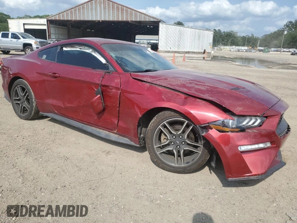2019 Ford Mustang EcoBoost with VIN 1FA6P8TH0K5173812, listed as a Copart auction lot 57792855 with 84,238 mi miles and Salvage title. Bid and sale history available at DreamBid. Image 4.