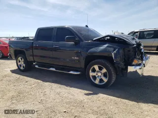 2018 Chevrolet Silverado 1500 LT with VIN 3GCUKRECXJG153159, listed as a Copart auction lot 50217355 with 105,279 mi miles and Salvage Title. Bid and sale history available at carsss.com. Image 4.