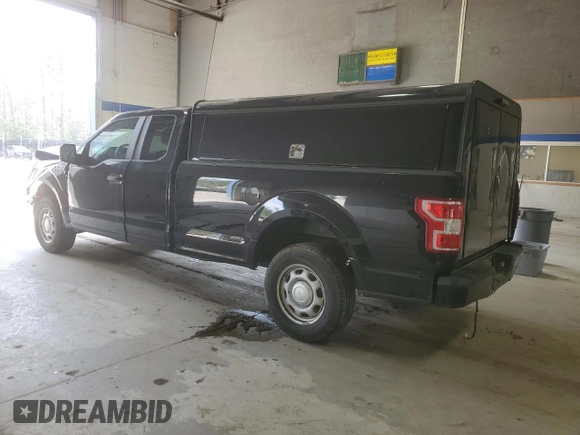 2018 Ford F-150 XL with VIN 1FTEX1E56JKE87237, listed as a Copart auction lot 48954505 with 184,784 mi miles and Salvage Title. Bid and sale history available at carsss.com. Image 2.