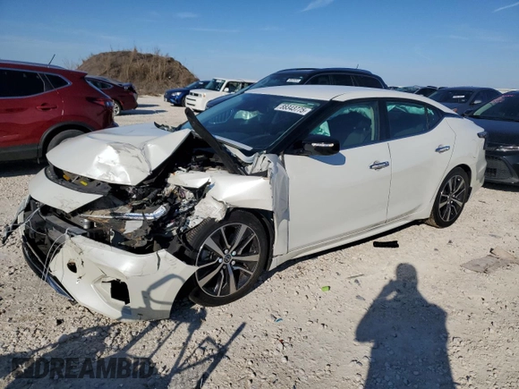 2020 Nissan Maxima S with VIN 1N4AA6BV5LC382404, listed as a Copart auction lot 88343775 with 51,073 mi miles and Salvage title. Bid and sale history available at DreamBid. Image 1.