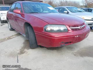 2002 Chevrolet Impala with VIN 2G1WF52E029250323, listed as a IAAI auction lot 41135685 with 203,432 mi miles. Bid and sale history available at carsss.com. Image 1.