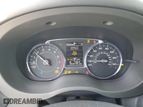 2017 Subaru Forester Touring с VIN JF2SJAWC0HH581060, выставлен на аукционе Copart как лот 61966085 с пробегом 59 745 миль миль и Списание • Salvage title. История ставок и продаж доступна на DreamBid. Изображение 9.
