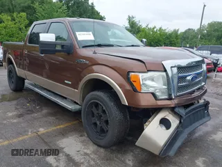 2011 Ford F-150 XLT with VIN 1FTFW1ET3BFA97549, listed as a IAAI auction lot 42345418 with 189,105 mi miles and . Bid and sale history available at DreamBid. Image 1.
