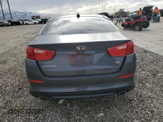 2015 Kia Optima LX with VIN KNAGM4A70F5631149, listed as a Copart auction lot 84348194 with 131,071 mi miles and Salvage Title. Bid and sale history available at carsss.com. Image 6.