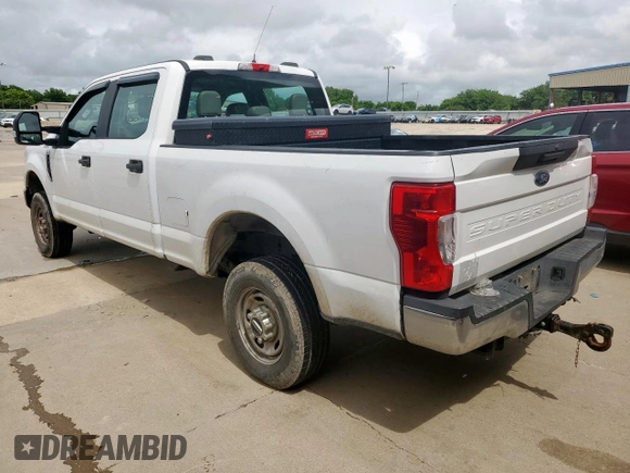 2020 Ford F-250 XL z VIN 1FT7W2B6XLED98240, wystawiony jako Copart lot #60680815 z przebiegiem 129 824 mil mil oraz Czysty tytuł • Clean title. Historia ofert i sprzedaży dostępna na DreamBid. Obrazek 2.
