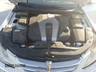 2013 Hyundai Genesis 3.8L z VIN KMHGC4DD5DU246546, wystawiony jako Copart lot #53562825 z przebiegiem 81 725 mil mil oraz Szkoda całkowita • Salvage title. Historia ofert i sprzedaży dostępna na DreamBid. Obrazek 11.