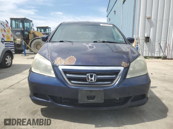 2007 Honda Odyssey EX with VIN 5FNRL384X7B010845, listed as a Copart auction lot 54275185 with 206,190 mi miles and Clean Title. Bid and sale history available at carsss.com. Image 5.