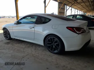 2013 Hyundai Genesis Coupe 2.0T with VIN KMHHT6KD6DU083957, listed as a Copart auction lot 59933145 with 114,276 mi miles and Clean title. Bid and sale history available at DreamBid. Image 2.