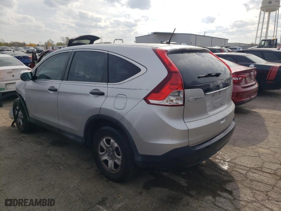 2013 Honda CR-V LX with VIN 3CZRM3H36DG707076, listed as a Copart auction lot 78410314 with 183,409 mi miles and Salvage Title. Bid and sale history available at carsss.com. Image 2.