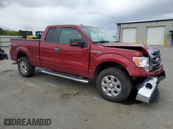 2013 Ford F-150 XL with VIN 1FTFX1EF6DFA41356, listed as a Copart auction lot 57246745 with 94,692 mi miles and Salvage title. Bid and sale history available at DreamBid. Image 4.