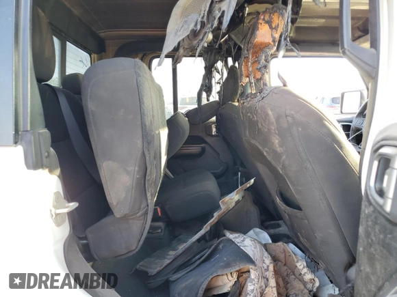 2023 Jeep Gladiator Sport S with VIN 1C6HJTAG4PL528847, listed as a Copart auction lot 64470375 with 36,177 mi miles and Salvage title. Bid and sale history available at DreamBid. Image 10.