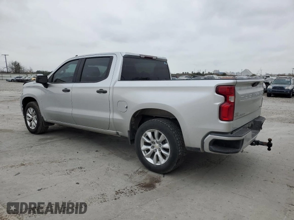 2020 Chevrolet Silverado 1500 Custom with VIN 3GCPWBEH6LG252942, listed as a Copart auction lot 46085335 with 89,109 mi miles and Clean Title. Bid and sale history available at carsss.com. Image 2.