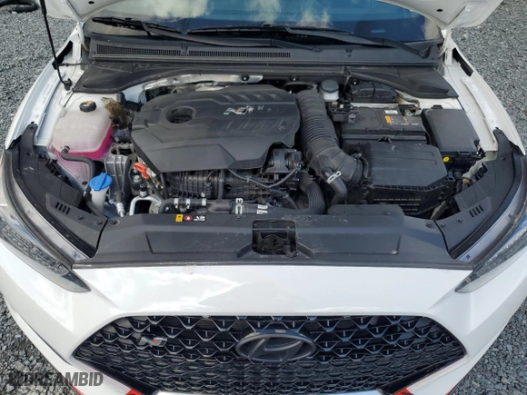 2021 Hyundai Veloster N with VIN KMHT36AH1MU011689, listed as a Copart auction lot 48715455 with 28,300 mi miles and Non Repairable. Bid and sale history available at carsss.com. Image 11.