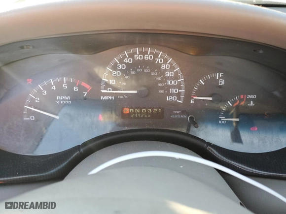 2000 Chevrolet Malibu with VIN 1G1ND52JXY6136862, listed as a Copart auction lot 42811375 with 244,265 mi miles and Salvage Title. Bid and sale history available at carsss.com. Image 9.