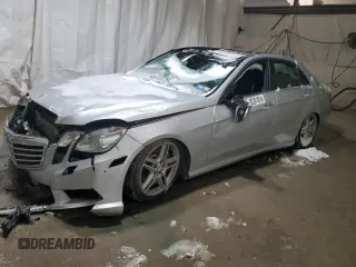 2011 Mercedes-Benz E-Class E 550 Luxury with VIN WDDHF9AB0BA309931, listed as a Copart auction lot 82241814 with 127,128 mi miles and Salvage Title. Bid and sale history available at carsss.com. Image 1.